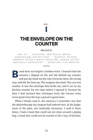 Sample page 1 from Claim to Fame — a first-person Insurance Battles story