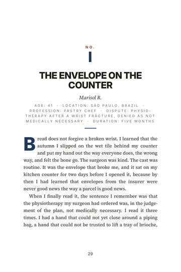 Sample page 4 from Claim to Fame: Health Insurance Battle Stories