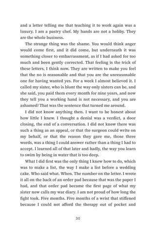 Sample page 2 from Claim to Fame — a first-person Insurance Battles story