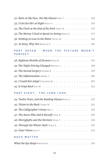 Sample page 3 from Clear Vision: LASIK Surgery Stories