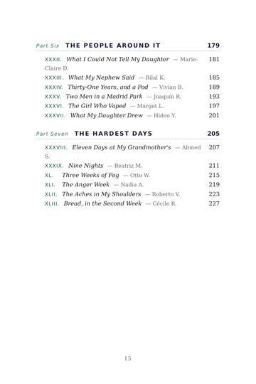 Sample page 3 from Clearing the Cloud: Quitting Vaping Stories