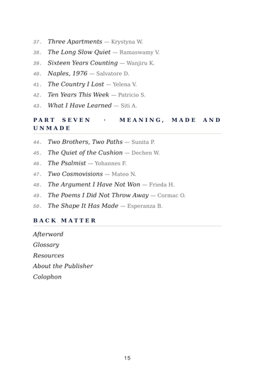 Sample page 3 from Clearing the Noise: Living with Schizophrenia