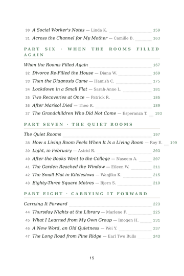 Sample page 3 from Clearing the Way: Hoarding Recovery Stories