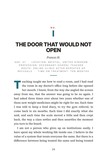Sample page 3 from Click to Prescription: Online Weight Loss Clinic Stories