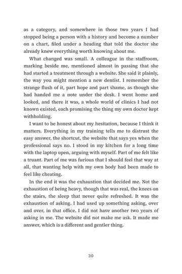 Sample page 4 from Click to Prescription: Online Weight Loss Clinic Stories