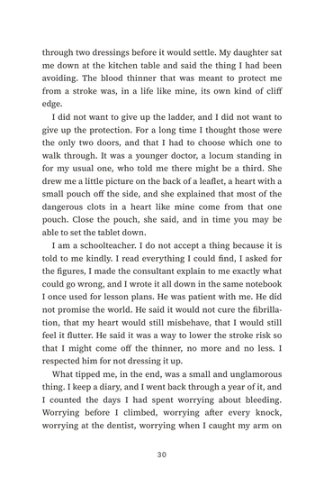 Sample page 4 from Closing the Door: Watchman Implant Stories