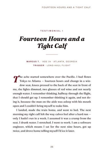 Sample page 5 from Clot Survivors: Deep Vein Thrombosis (DVT) Recovery Stories
