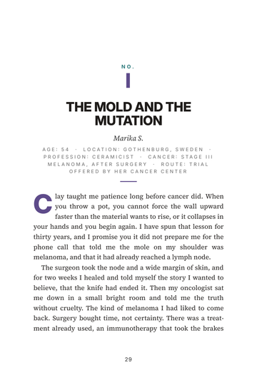 Sample page 3 from Coded to Cure: Personalized mRNA Cancer Vaccine Stories