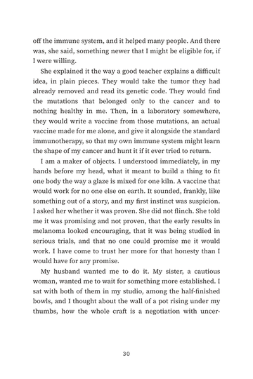 Sample page 4 from Coded to Cure: Personalized mRNA Cancer Vaccine Stories