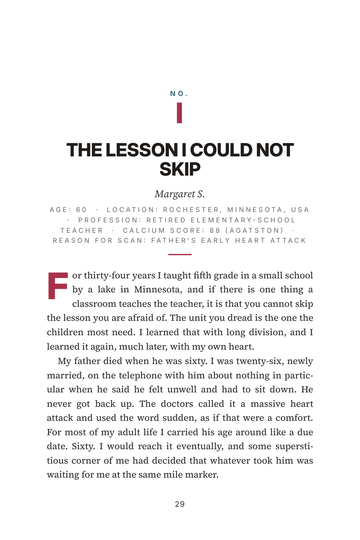 Sample page 3 from Counting the Calcium: CAC Scan Stories