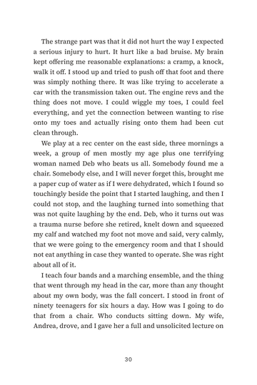 Sample page 4 from Court Casualties: Pickleball Injury Recovery Stories