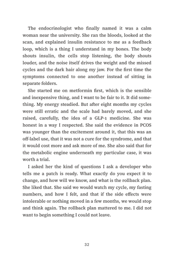 Sample page 4 from Cycle and Sugar: GLP-1 for PCOS Stories