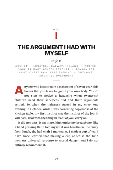 Sample page 4 from ER Stories: Emergency Room Testimonials