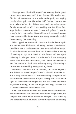 Sample page 2 from ER Stories — a first-person Emergency Room Experience story