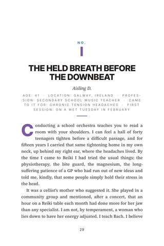 Sample page 1 from Energy Flow — a first-person Reiki story