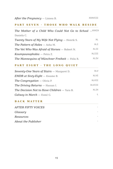 Sample page 3 from Fear Less: Overcoming Phobias Stories