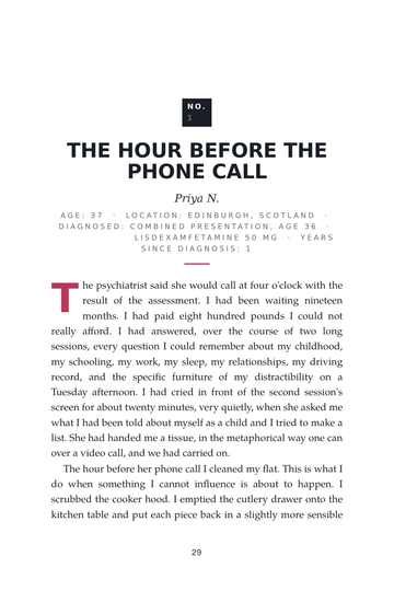 Sample page 4 from Finally Focused: Adult Attention-Deficit/Hyperactivity Disorder (ADHD) Stories