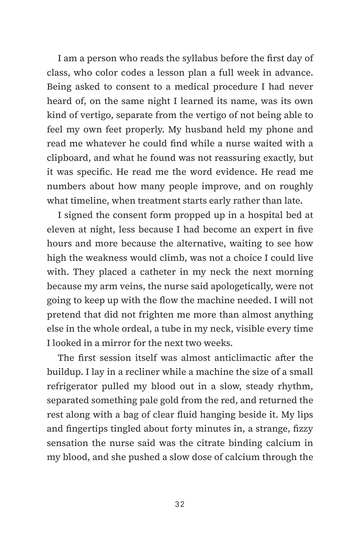 Sample page 4 from Fresh Start: Plasma Exchange Longevity Stories