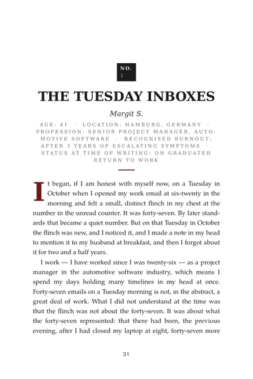 Sample page 4 from From Ashes: Professional Burnout Recovery Stories