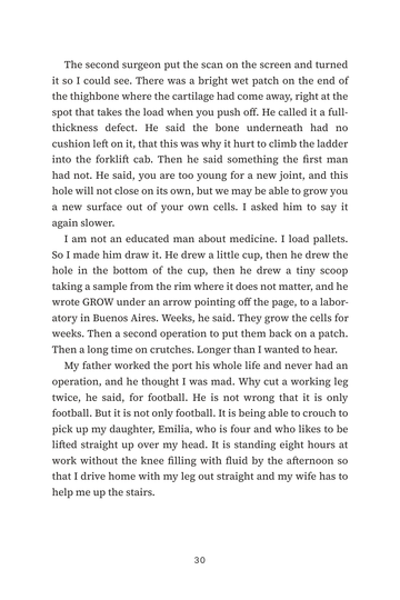 Sample page 4 from Growing New Cartilage: Cartilage Restoration Stories