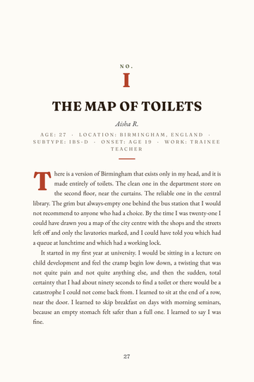 Sample page 4 from Gut Instinct: Irritable Bowel Syndrome (IBS) Recovery Stories