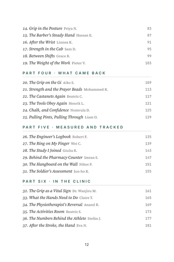 Sample page 2 from Hold On: Grip Strength and Healthy Aging Stories