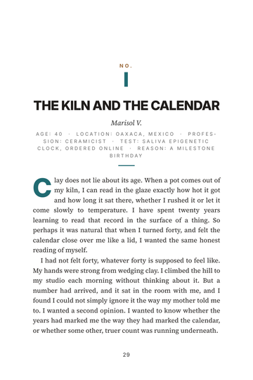 Sample page 3 from How Old Are You Really: Biological Age Testing Stories