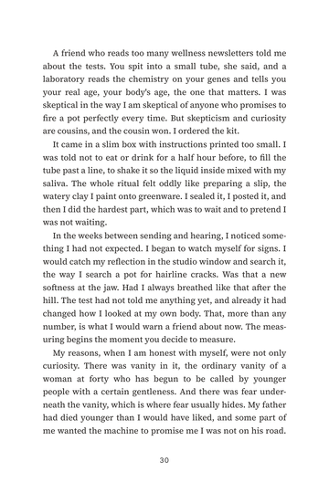 Sample page 4 from How Old Are You Really: Biological Age Testing Stories