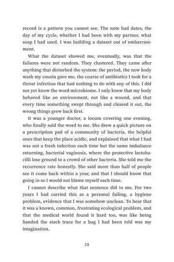 Sample page 4 from Inner Balance: Vaginal Microbiome Stories