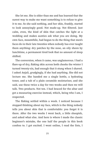 Sample page 2 from K-Beauty Converts — a first-person Korean Skincare Routines story