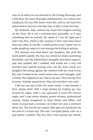Sample page 2 from Late Discovery — a first-person Adult Autism Diagnosis story