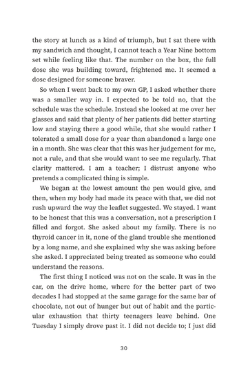 Sample page 4 from Less Is More: GLP-1 Microdosing Stories