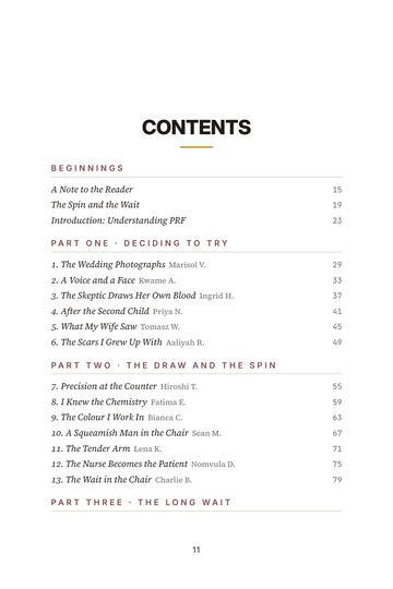 Sample page 1 from Liquid Gold: PRF Skin Rejuvenation Stories