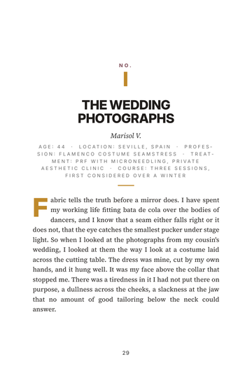 Sample page 3 from Liquid Gold: PRF Skin Rejuvenation Stories