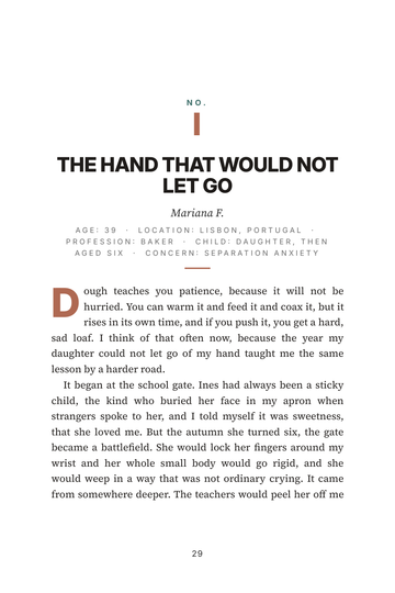 Sample page 3 from Little Worries: Childhood Anxiety Recovery Stories