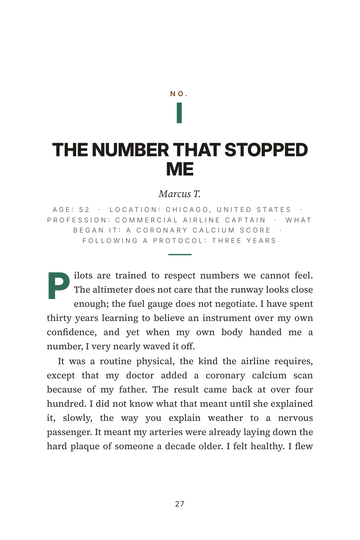 Sample page 4 from Live Longer: Longevity Protocol Testimonials