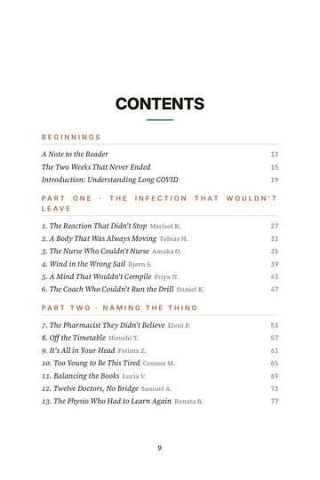 Sample page 1 from Long Haul: Long COVID Recovery Stories
