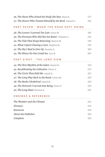 Sample page 3 from Long Haul: Long COVID Recovery Stories