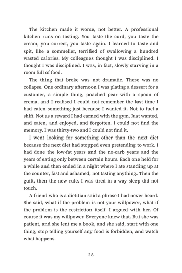 Sample page 4 from Making Peace with Food: Intuitive Eating Stories