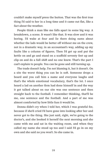 Sample page 4 from Man Enough to Ask: Men's Mental Health Stories
