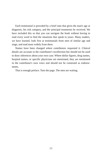 Sample page 4 from Man to Man: Prostate Cancer Stories