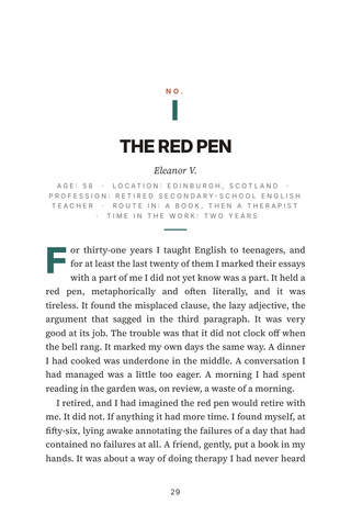 Sample page 1 from Meeting the Parts — a first-person Internal Family Systems story