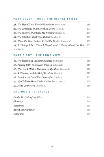 Sample page 3 from Mind Connected: Brain-Computer Interface (BCI) Experience Stories