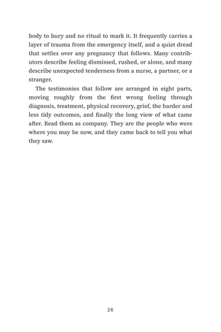 Sample page 2 from Misplaced Hope — a first-person Ectopic Pregnancy story