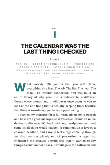 Sample page 3 from More Than PMS: PMDD Treatment Stories