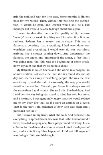 Sample page 4 from More Than PMS: PMDD Treatment Stories