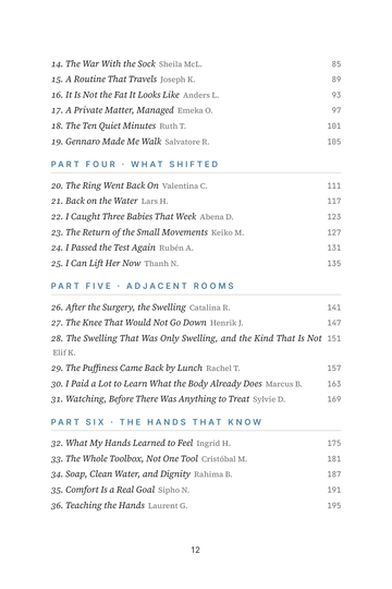 Sample page 2 from Moving the Fluid: Lymphatic Drainage Stories