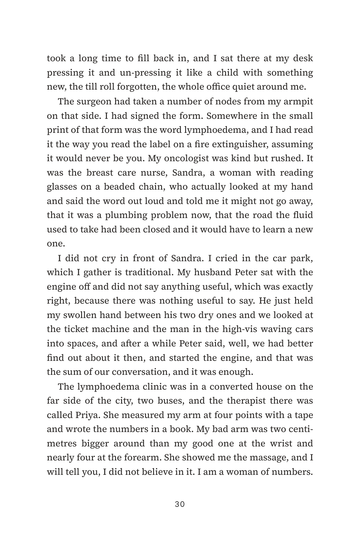 Sample page 4 from Moving the Fluid: Lymphatic Drainage Stories