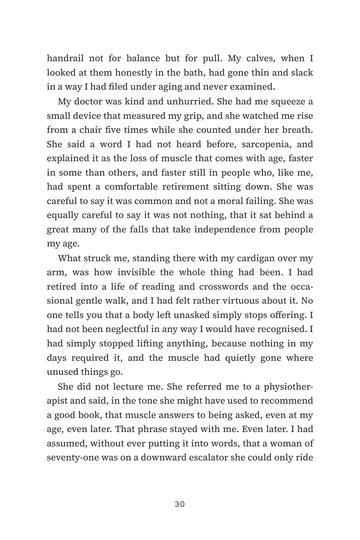 Sample page 4 from Muscle Matters: Reversing Sarcopenia Stories