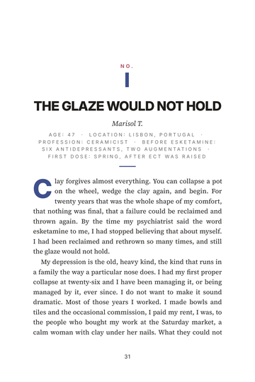 Sample page 3 from Nasal Relief: Esketamine Treatment Stories